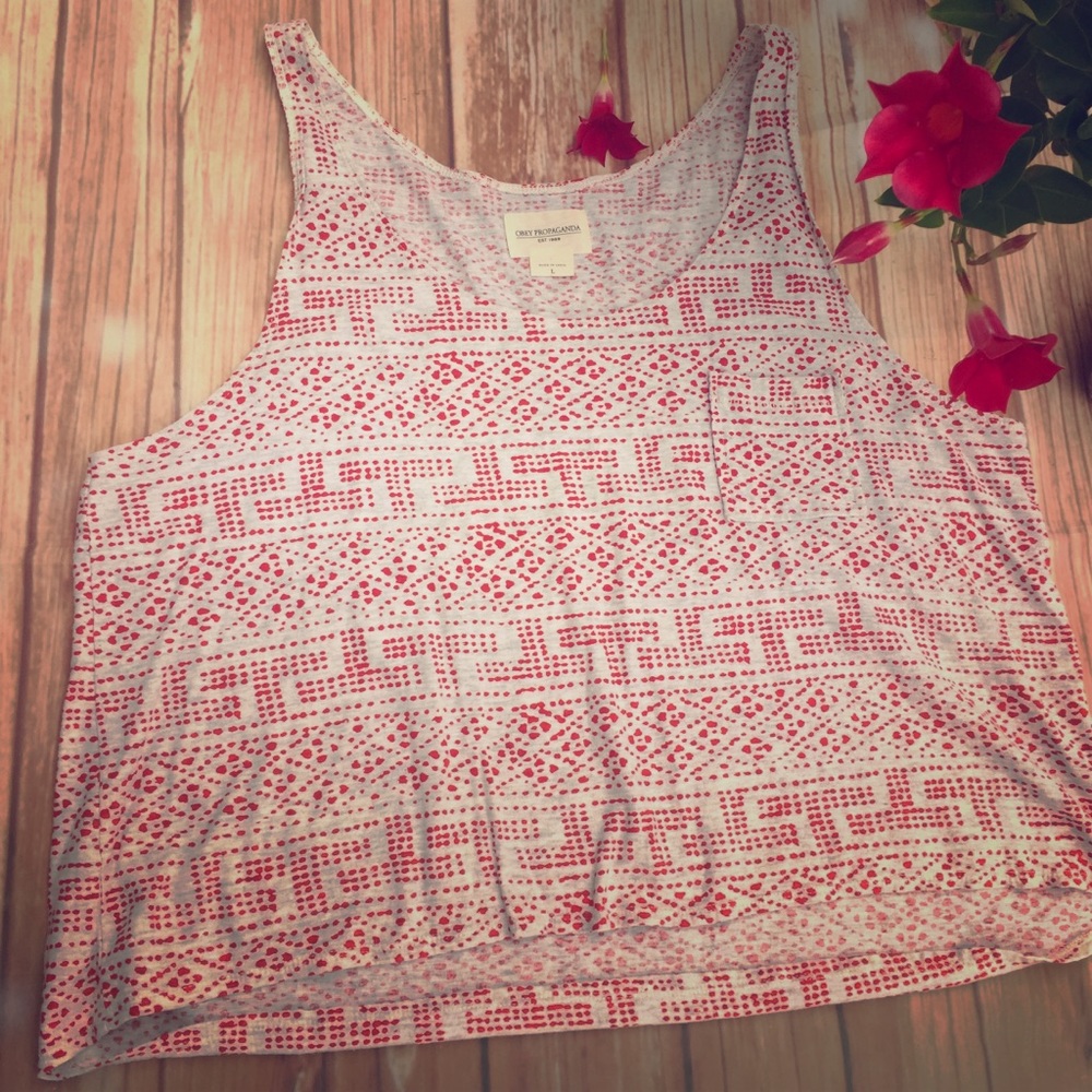 OBEY Propaganda 100% cotton tribal pattern
